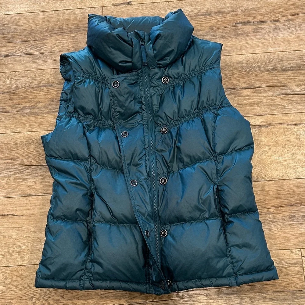 Women’s Prana Teal/Blue Puffer Vest - Picture 2 of 10